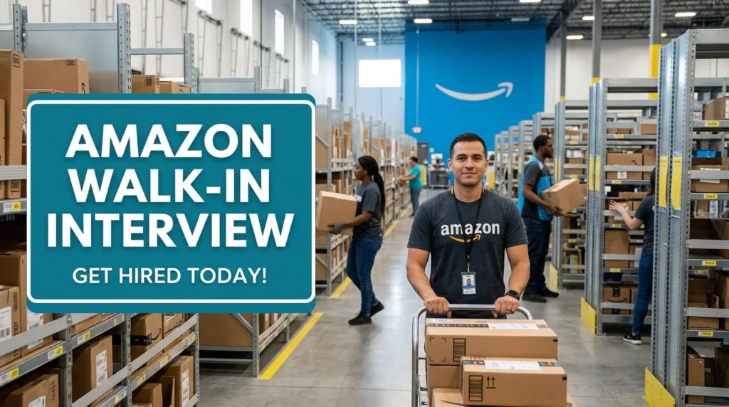 Amazon Walk in Interview 2026 | Warehouse & Delivery Jobs UAE