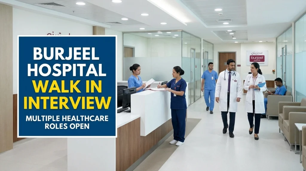 Burjeel Hospital Walk In Interview 2026 | DOH Nursing & Medical Jobs