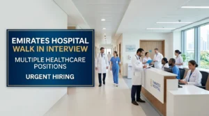 Emirates Hospital Walk in Interview 2026 | DHA Nursing Jobs