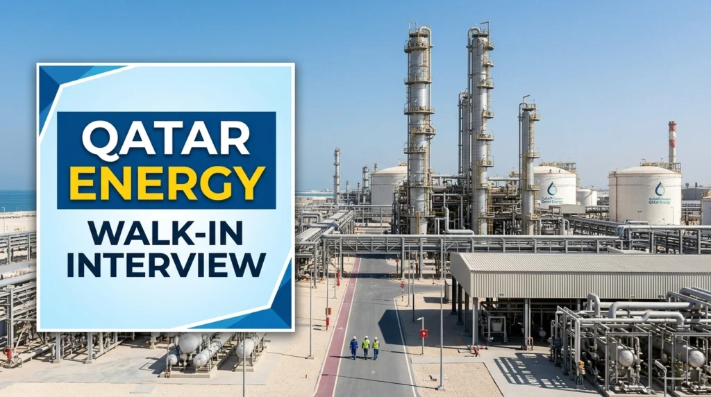 Qatar Energy Walk in Interview 2026 | RLIC & Offshore Jobs