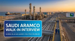 Saudi Aramco Walk in Interview 2026 | SMP & Oil Jobs KSA
