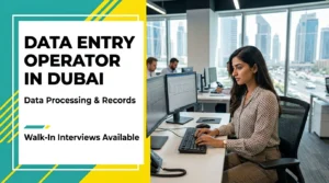 Walk In Interview for Data Entry Operator Jobs in Dubai 2026