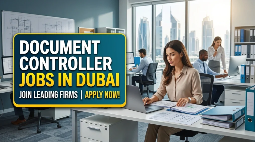 Walk In Interview for Document Controller Jobs in Dubai 2026