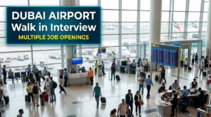 Dubai Airport Walk In Interview 2026 | DXB Ground Staff Jobs