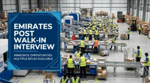 Emirates Post Walk In Interview UAE 2026 | Courier & Logistics Jobs