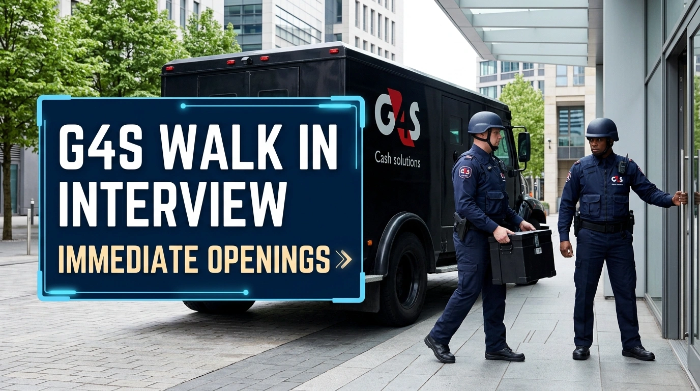 G4S Walk In Interview Dubai 2026 | SIRA & PSBD Security Jobs
