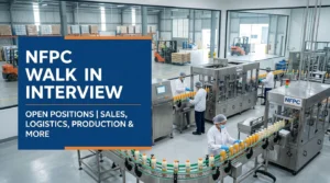 NFPC Walk in Interview UAE | FMCG & Logistics Careers
