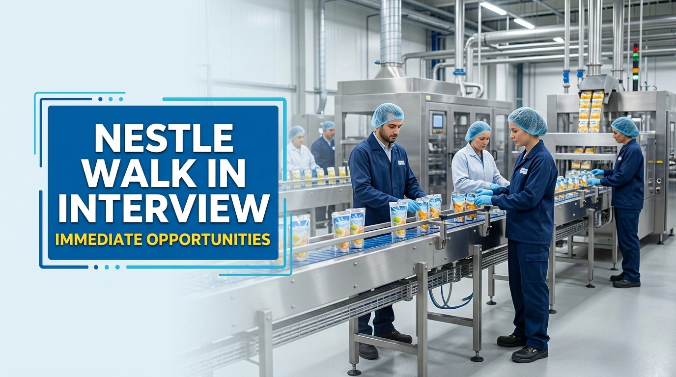 Nestle Walk In Interview Dubai 2026 | FMCG Merchandiser & Supply Jobs