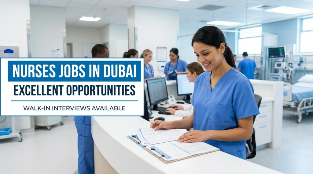 Walk In Interview for Nurses Jobs in Dubai 2026