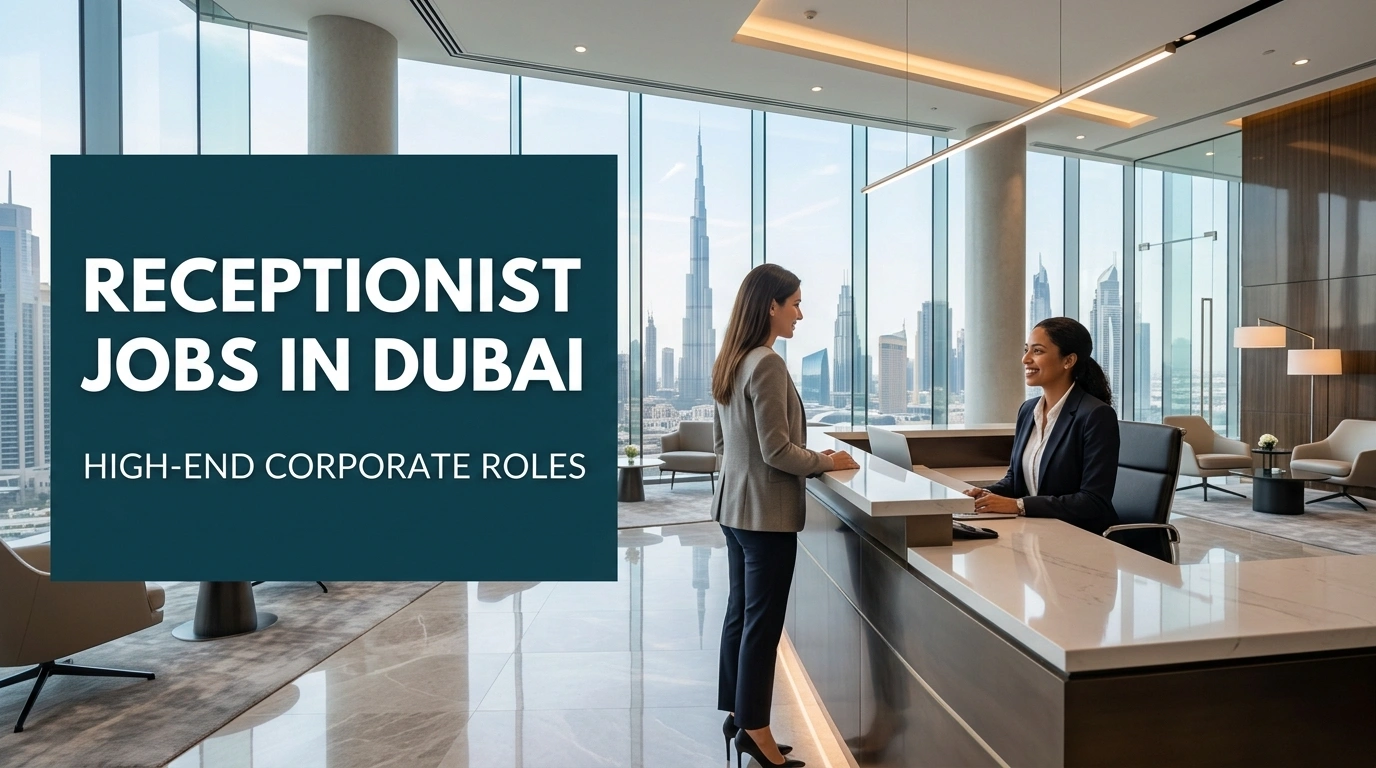 Walk In Interview for Receptionist Jobs in Dubai 2026
