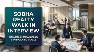 Sobha Realty Walk In Interview Dubai 2026 | Off-Plan Property Jobs