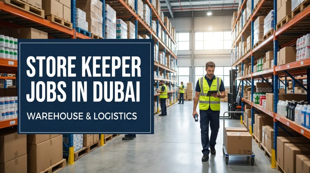 Walk In Interview for Store Keeper Jobs in Dubai 2026