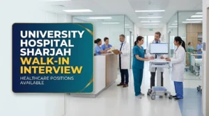 University Hospital Sharjah Walk In Interview 2026 | MOH Nursing Jobs