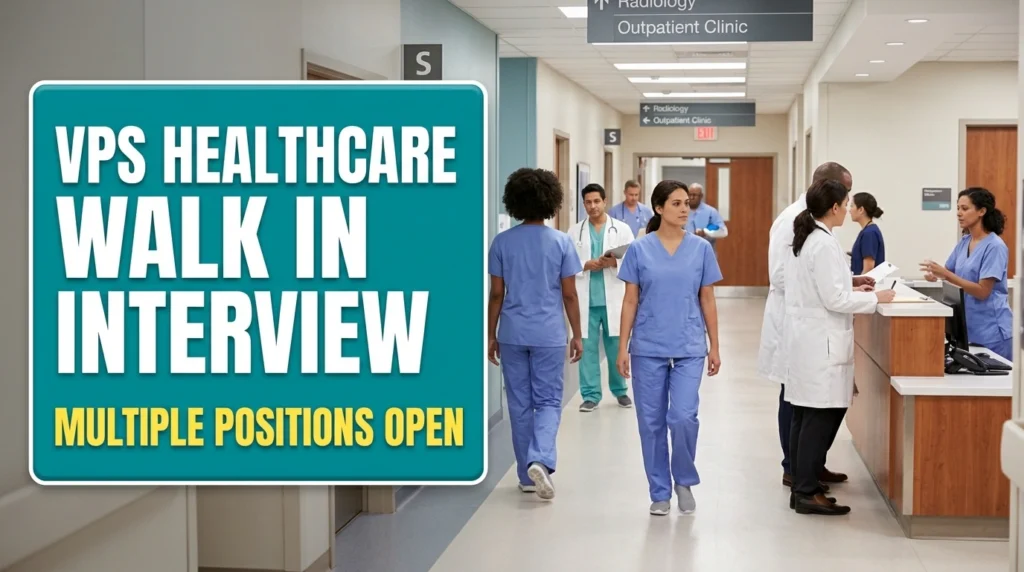 VPS Healthcare Walk In Interview UAE 2026 | Burjeel & LLH Jobs