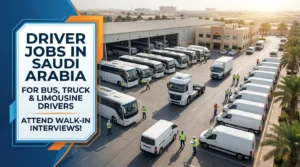 Walk In Interview for Driver Jobs in Saudi Arabia 2026