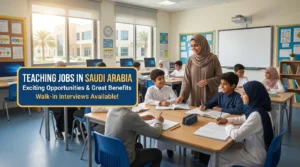 Walk In Interview for Teaching Jobs in Saudi Arabia 2026
